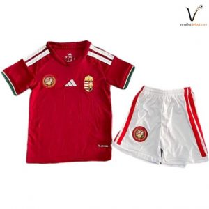 Maillot Domicile Ensemble Hongrie Enfant 2026 2027