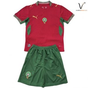 Maillot Domicile Ensemble Maroc Enfant 2026 2027