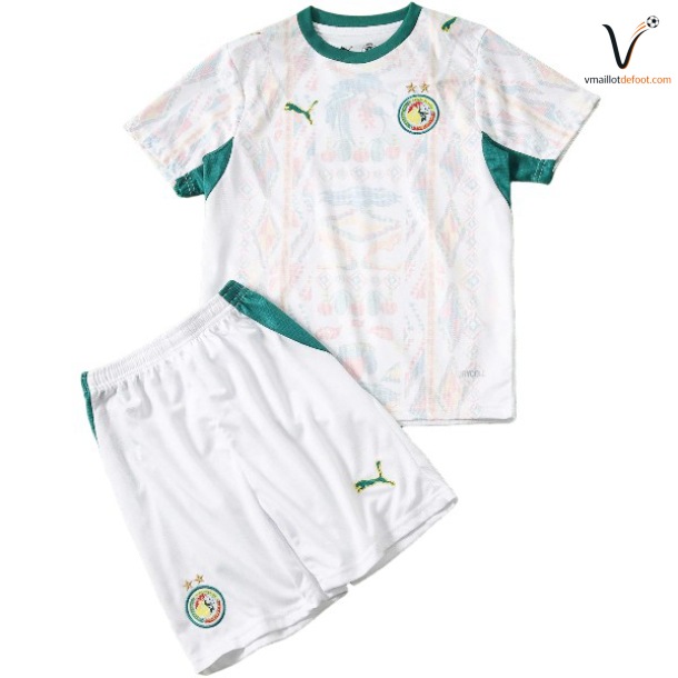 Maillot Domicile Ensemble Senegal Enfant 2026 2027