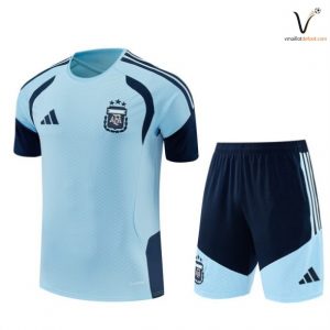 Entrainement Maillot Ensemble Argentine Enfant 2026 2027 bleu