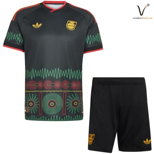 Maillot Extérieur Jamaique 2026/2027 - Ensemble Enfant
