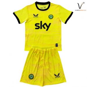 Maillot Gardien Ensemble Irlande Enfant 2026 2027 jaune