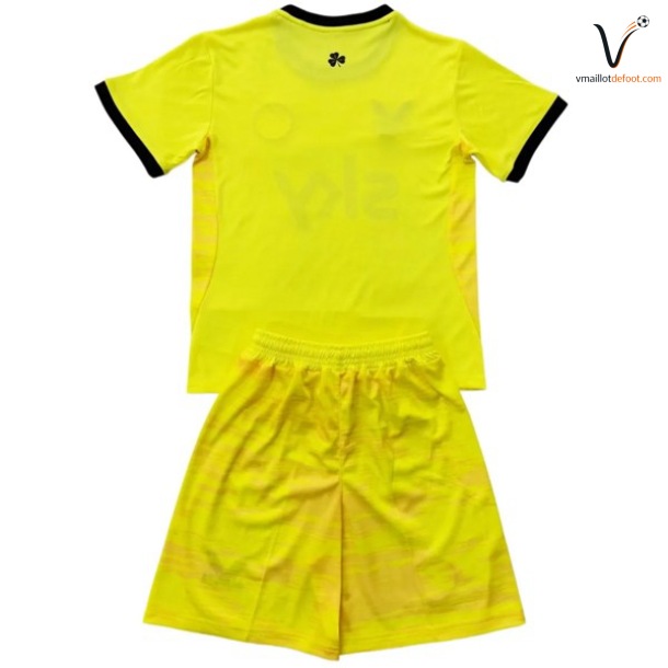 Maillot Gardien Ensemble Irlande Enfant 2026 2027 jaune – Image 2