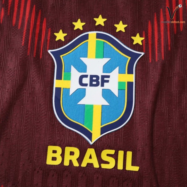 Maillot Gardien Brésil Joueurs 2026/2027 rouge – Image 2