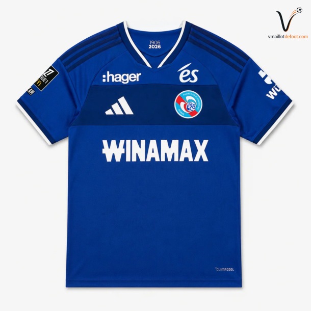 Maillot Domicile Racing Strasbourg 2026 2027