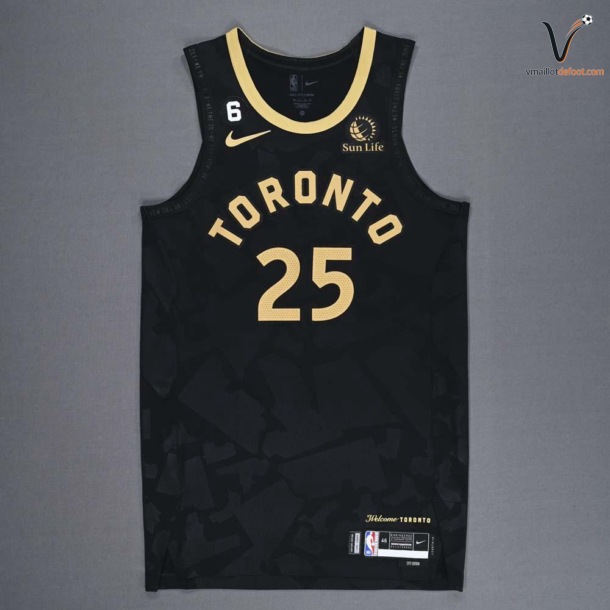 Maillot Toronto Raptors City Edition 2022/2023