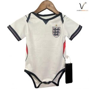 Grenouillère Maillot Domicile Angleterre Enfant 2026 2027