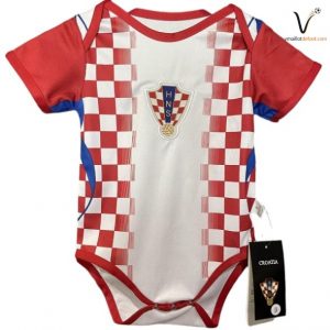 Grenouillère Maillot Domicile Croatie Enfant 2026 2027