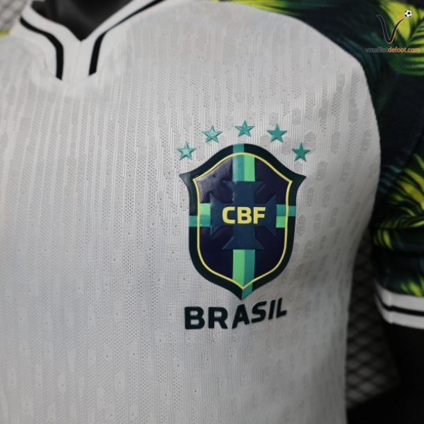 Maillot Brésil Special Joueurs 2026/2027 blanc vert – Image 2
