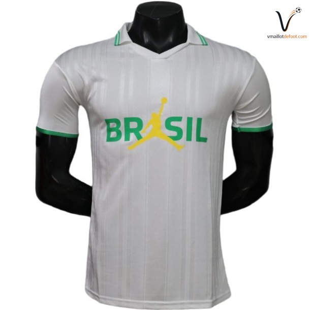 Maillot Brésil Special Joueurs 2026/2027 blanc vert jaune