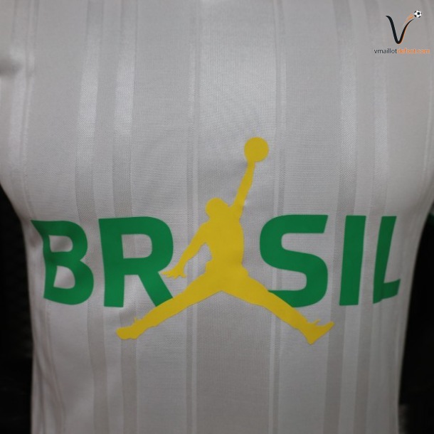 Maillot Brésil Special Joueurs 2026/2027 blanc vert jaune – Image 2