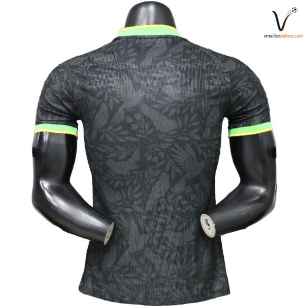 Maillot Brésil Special Joueurs 2026/2027 noir jaune vert – Image 3
