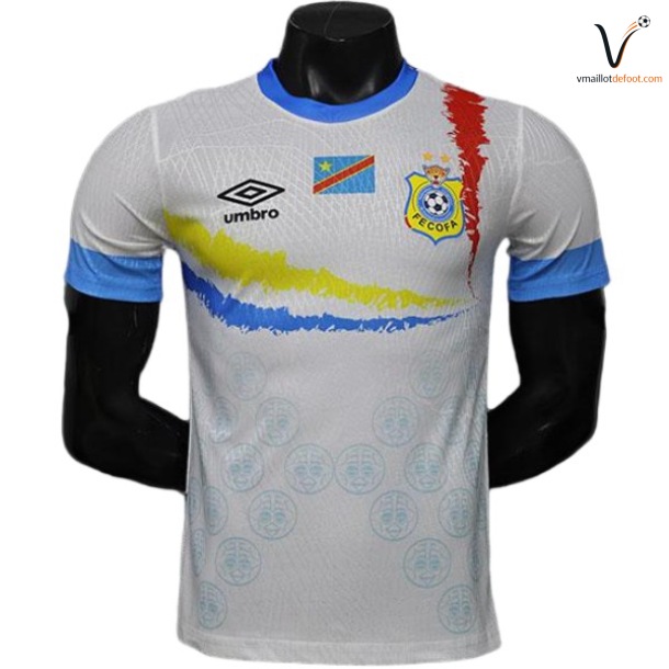 Maillot Congo Special Joueurs 2026/2027 blanc bleu