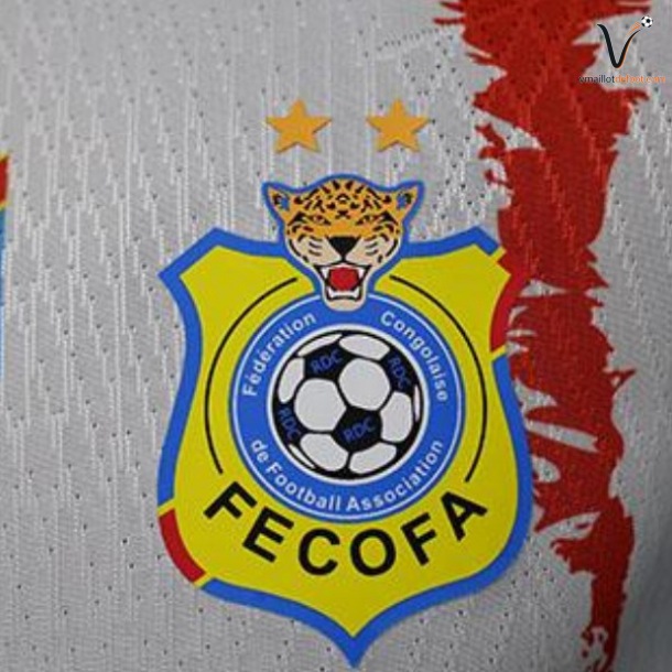 Maillot Congo Special Joueurs 2026/2027 blanc bleu – Image 2