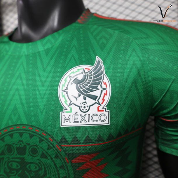 Maillot Mexique Special Joueurs 2026 2027 vert rouge – Image 2