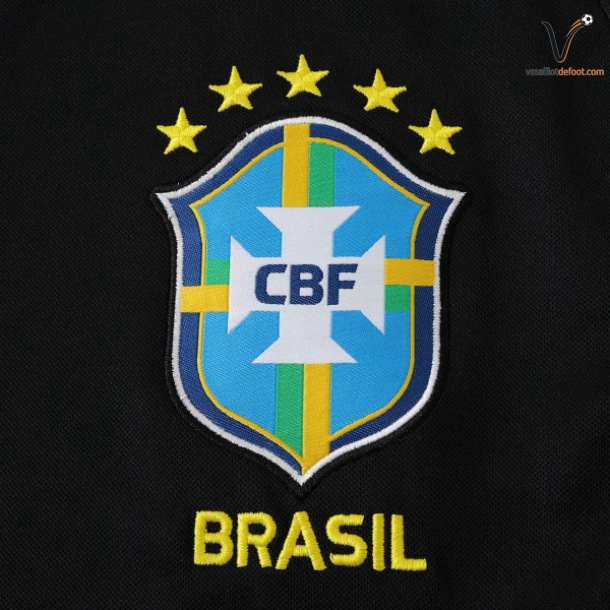 Maillot Brésil Special 2026/2027 noir jaune – Image 2