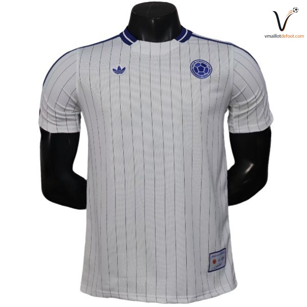 Maillot Colombie Special Joueurs 2026/2027 blanc bleu