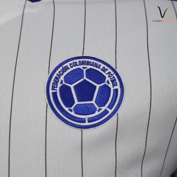 Maillot Colombie Special Joueurs 2026/2027 blanc bleu – Image 2