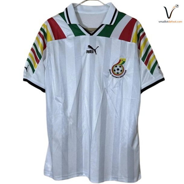 Maillot Ghana Special 2026 2027 blanc rouge vert