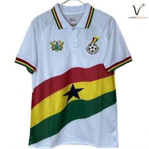 Maillot Ghana Special 2026 2027 blanc rouge