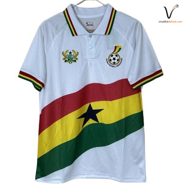 Maillot Ghana Special 2026 2027 blanc rouge