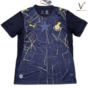 Maillot Ghana Special 2026 2027 noir gris