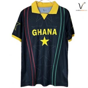 Maillot Ghana Special 2026 2027 noir jaune