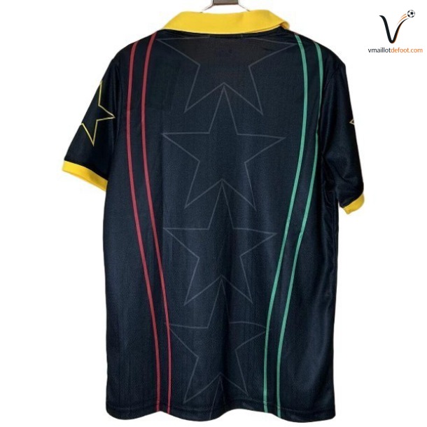 Maillot Ghana Special 2026 2027 noir jaune – Image 2