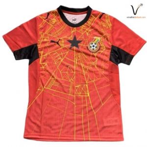 Maillot Ghana Special 2026 2027 rouge jaune