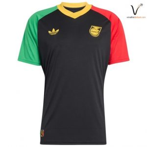 Maillot Jamaique Special 2026 2027 noir vert