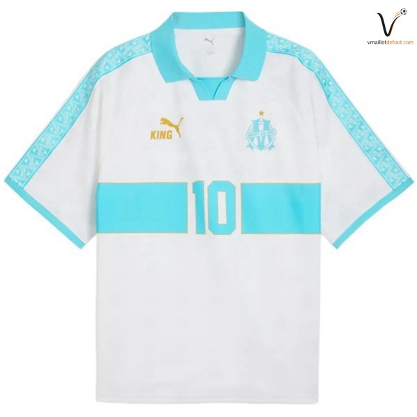 Maillot Olympique de Marseille Special 2026 2027 blanc