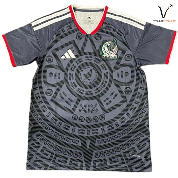 Maillot Mexique Special 2026 2027 noir gris
