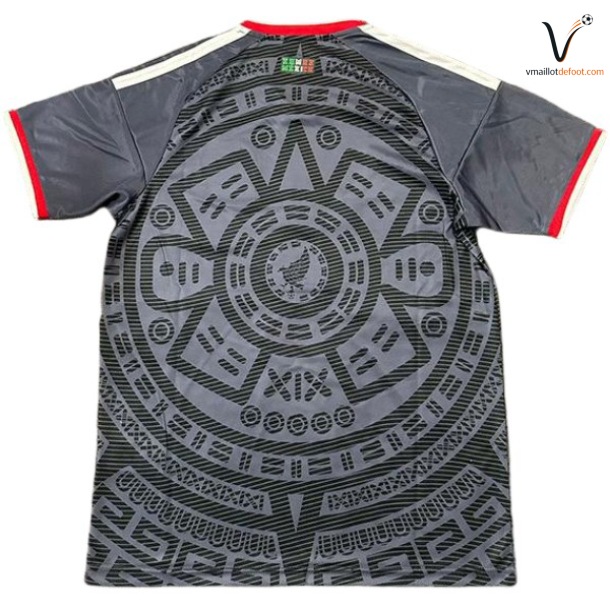 Maillot Mexique Special 2026 2027 noir gris – Image 2