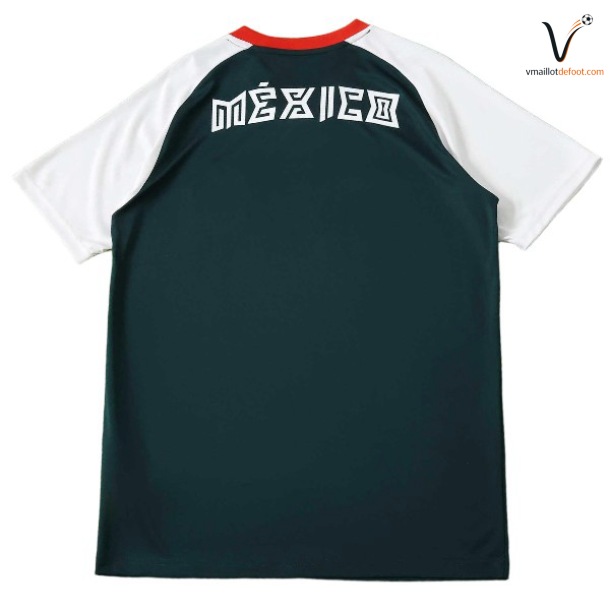 Maillot Mexique Special 2026 2027 vert blanc – Image 3