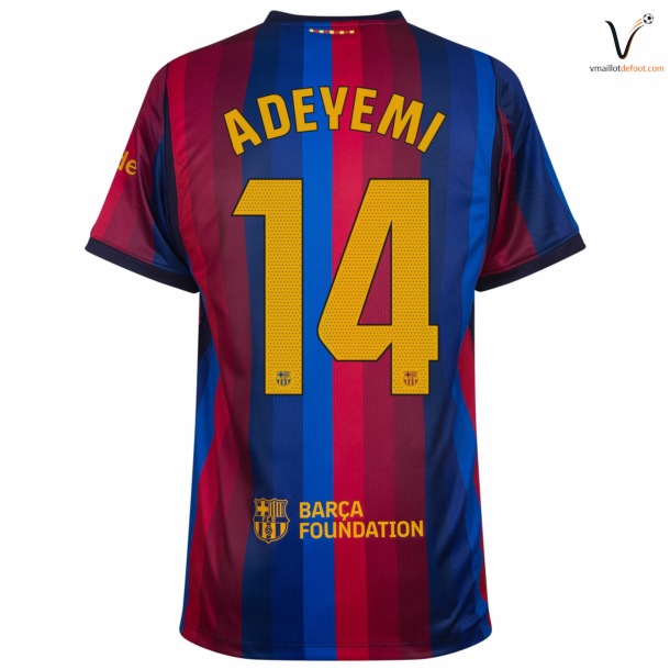 Maillot Barcelone Adeyemi 2026 2027 Domicile