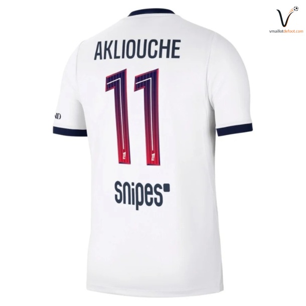 Maillot Extérieur Du Paris Saint Germain Akliouche 2026 2027