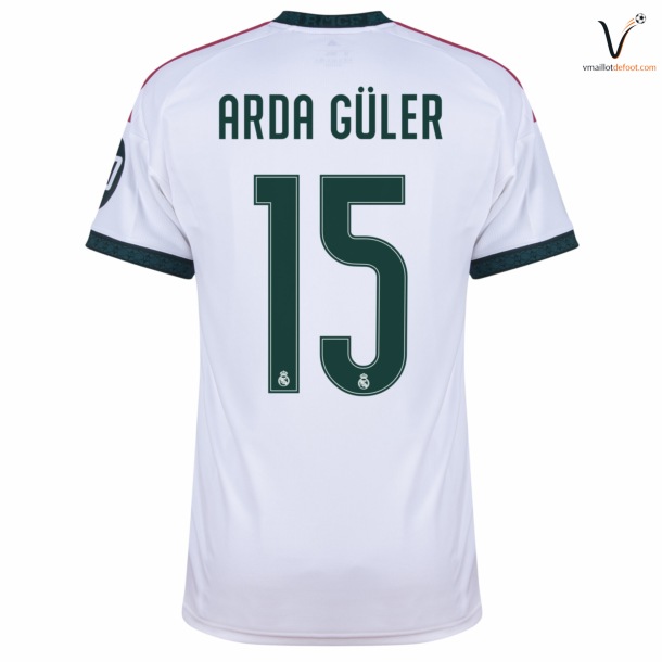 Arda Güler Real Madrid Maillot de Foot Domicile 2026 2027