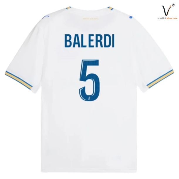 Maillot Domicile Olympique de Marseille Balerdi 2026 2027