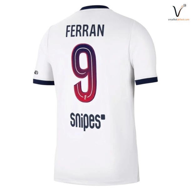 Maillot Extérieur Du Paris Saint Germain Ferran 2026 2027