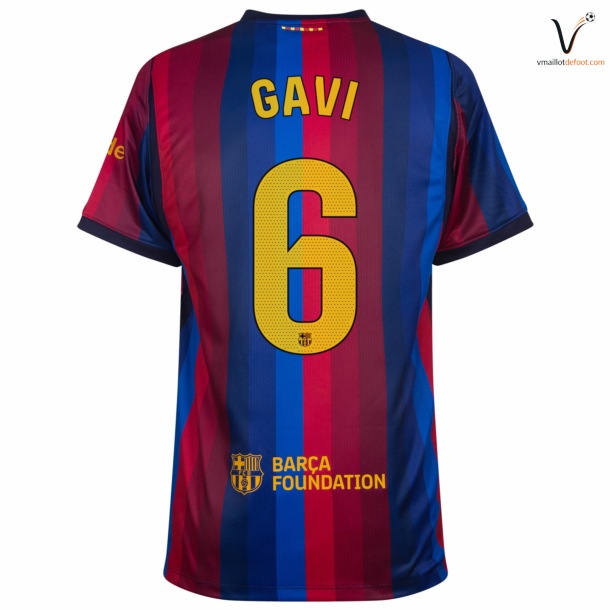 Maillot Barcelone Gavi 2026 2027 Domicile