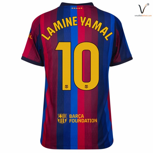 Maillot Barcelone Yamal 2026 2027 Domicile