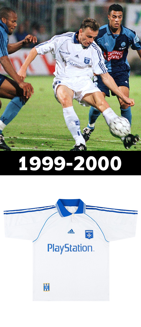 Maillot Domicile AJ Auxerre 1999-2000