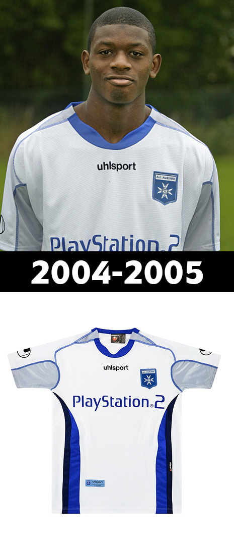Maillot Domicile AJ Auxerre 2004-2005