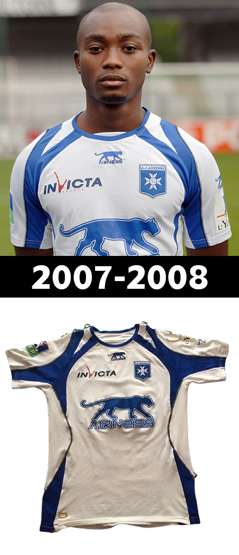 Maillot Domicile AJ Auxerre 2007-2008