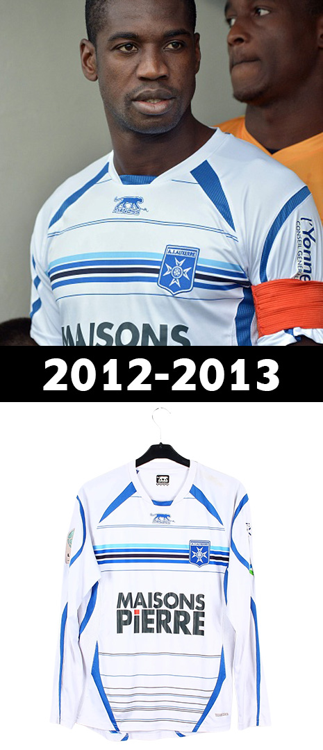 Maillot Domicile AJ Auxerre 2012-2013