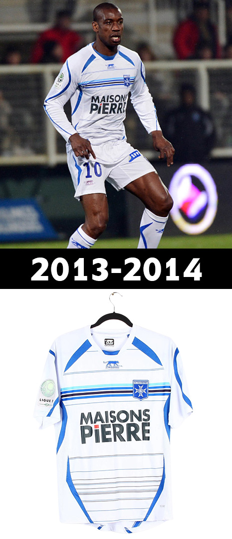 Maillot Domicile AJ Auxerre 2013-2014
