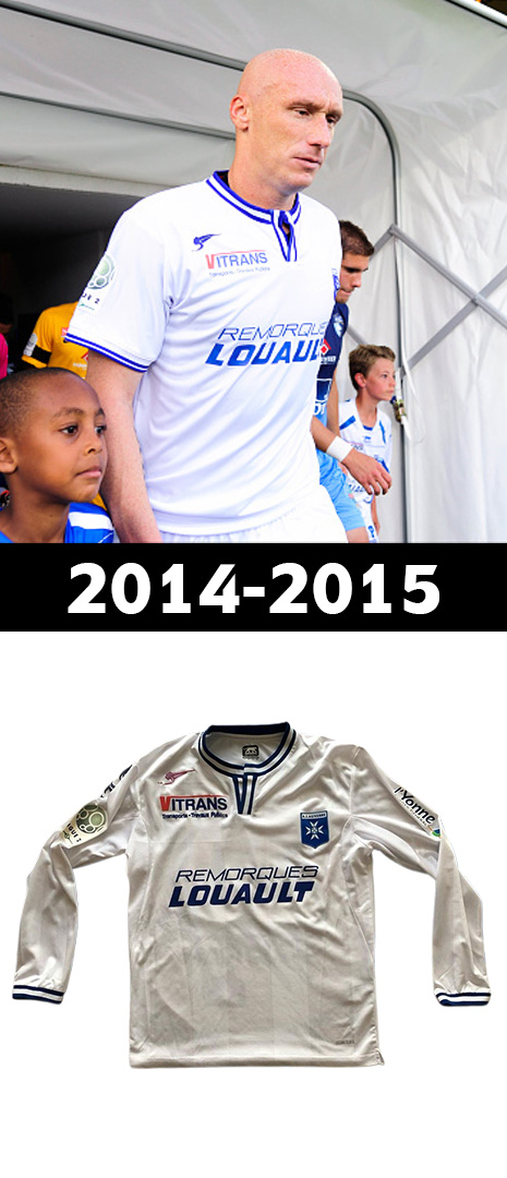 Maillot Domicile AJ Auxerre 2014-2015