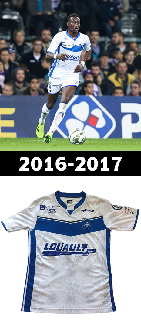 Maillot Domicile AJ Auxerre 2016-2017