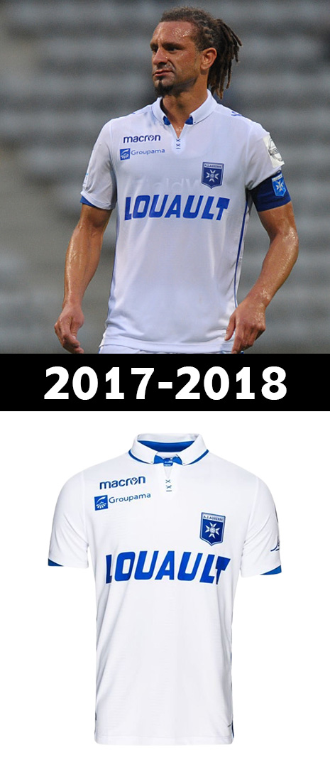 Maillot Domicile AJ Auxerre 2017-2018