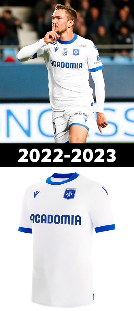 Maillot Domicile AJ Auxerre 2022-2023